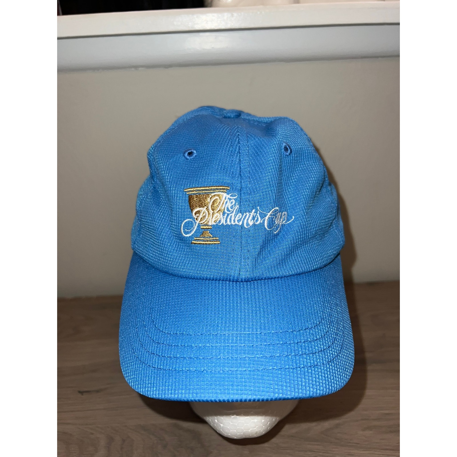 The Presidents Cup Hat Imperial Headwear Cap Golf Golfing Blue Os